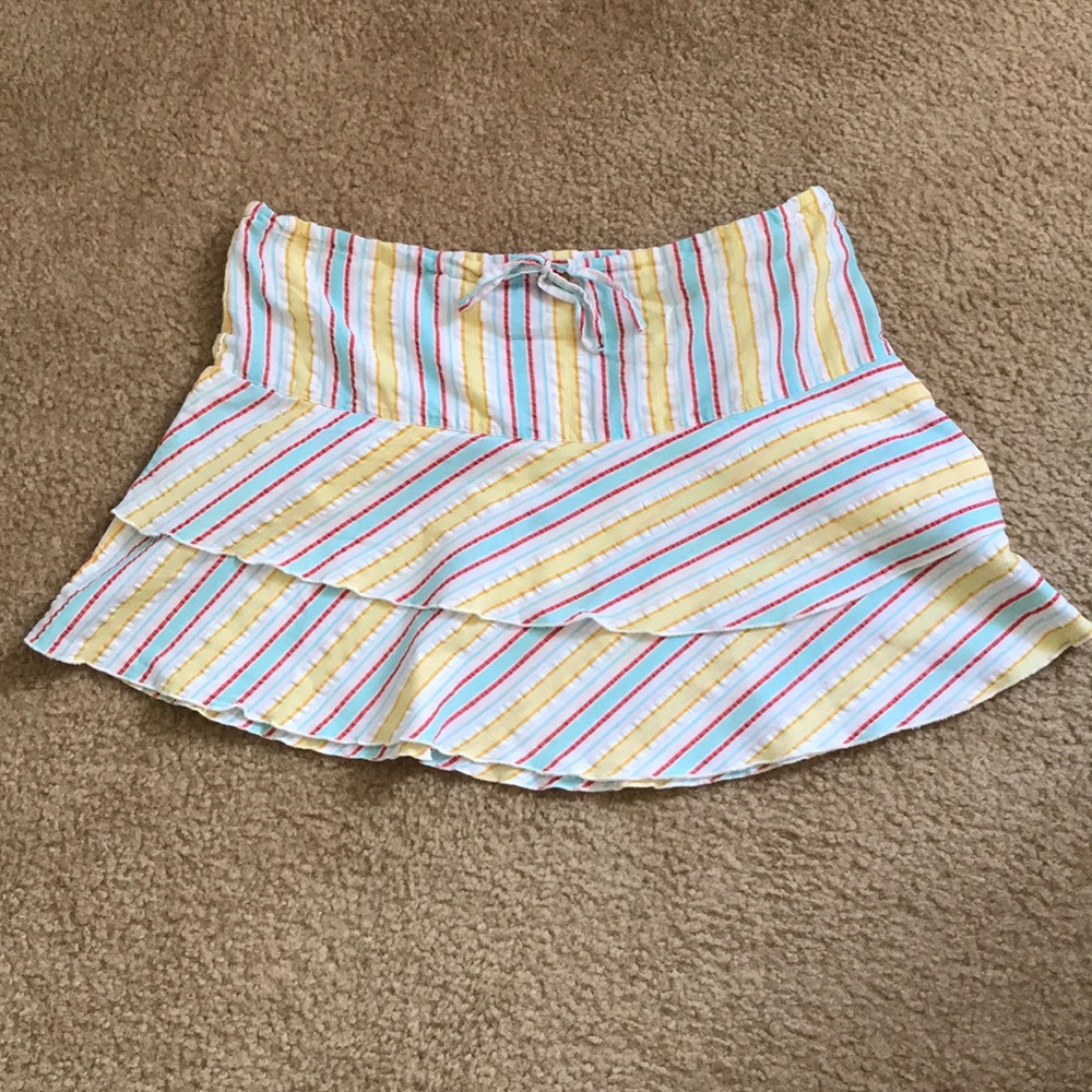 Vintage Delia’s Colorful Ruffle Skirt